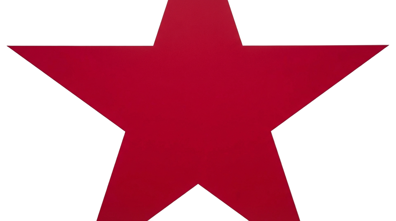 red star png PNG transparent background