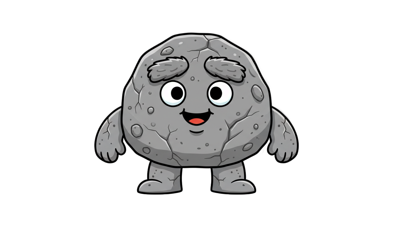 animated rock png PNG transparent background