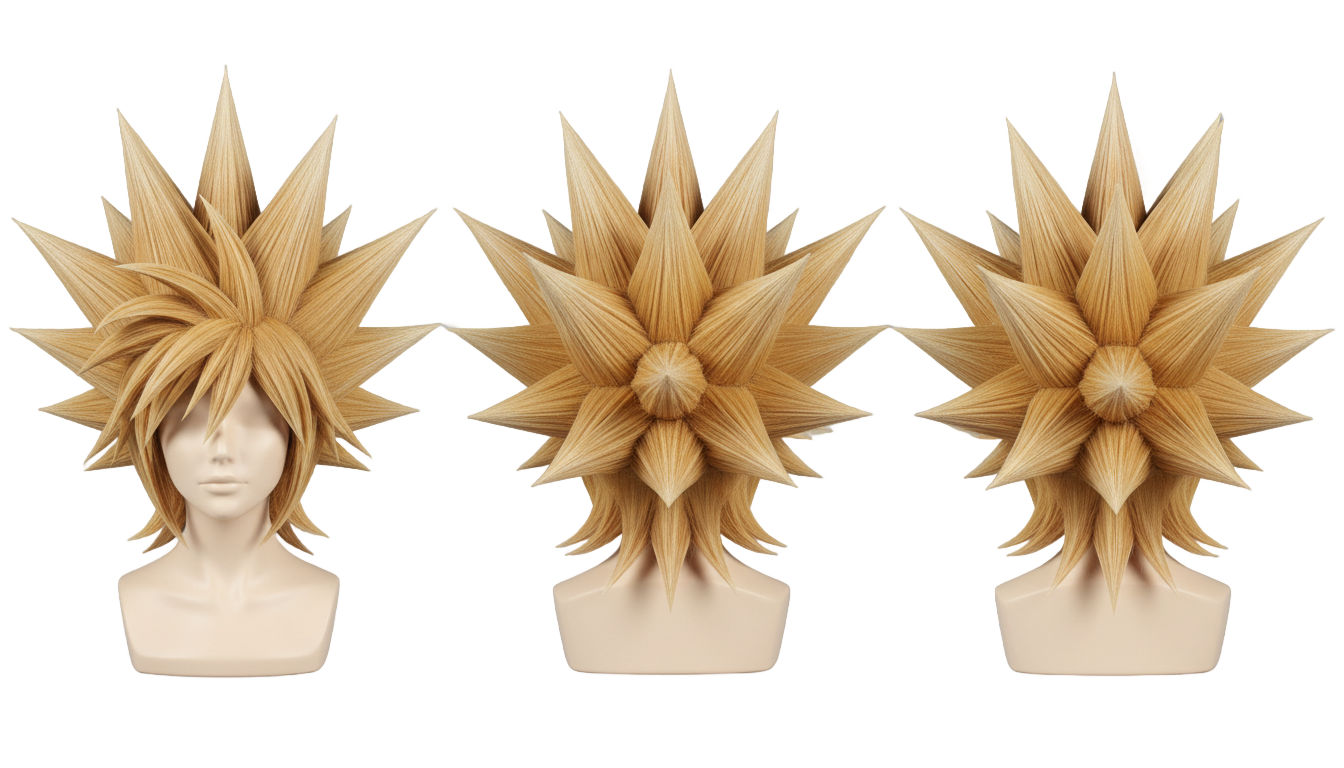 cloud strife hair png PNG transparent background
