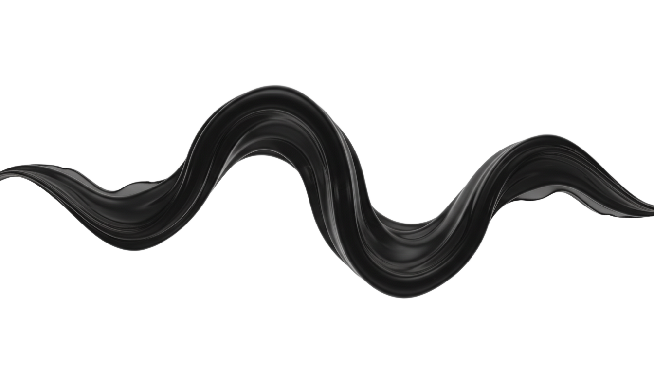 black wave png PNG transparent background