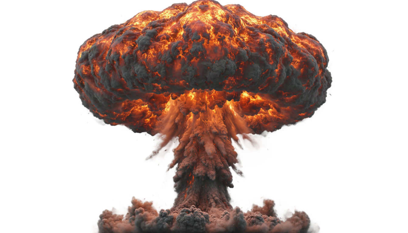 nuclear mushroom cloud png PNG transparent background
