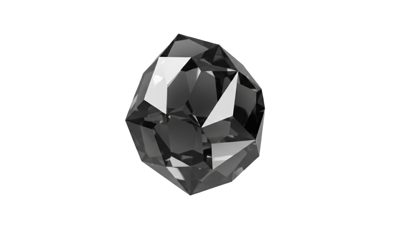 crystal png black and white PNG transparent background