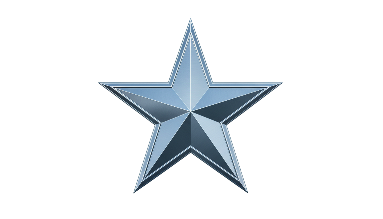 dallas cowboy star png PNG transparent background