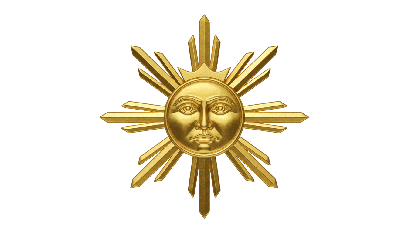 filipino sun png PNG transparent background