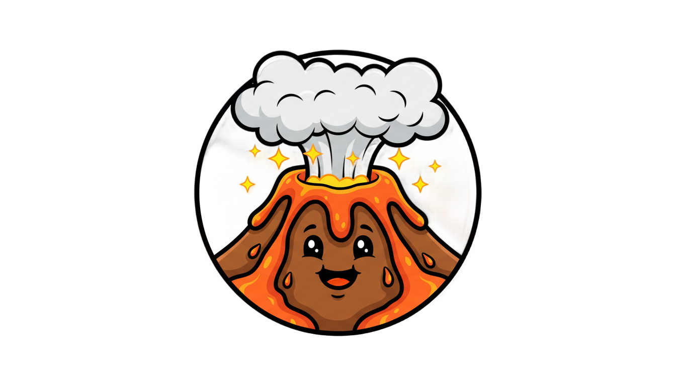 volcano emoji png PNG transparent background