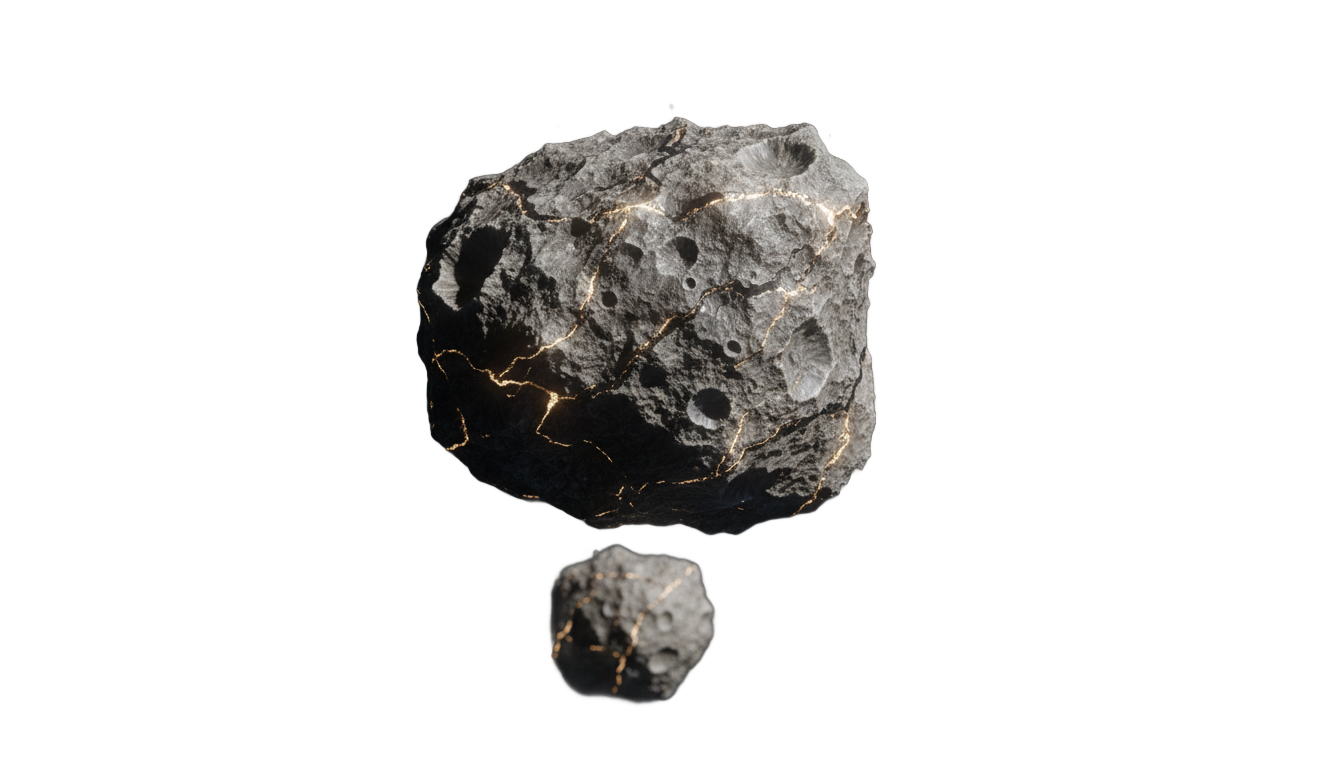 space rock png PNG transparent background