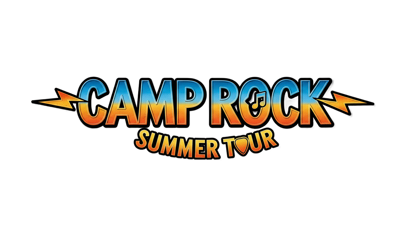 camp rock logo png PNG transparent background