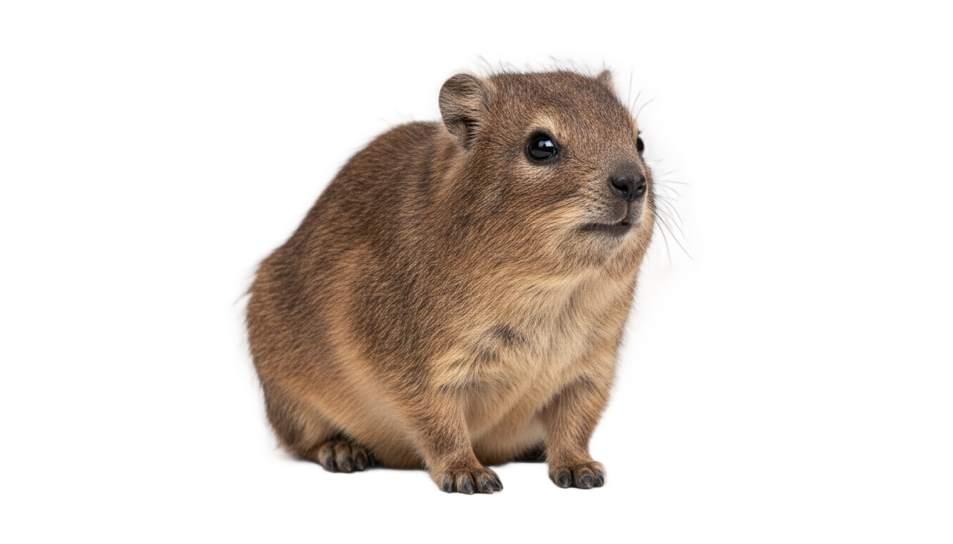 rock hyrax png PNG transparent background