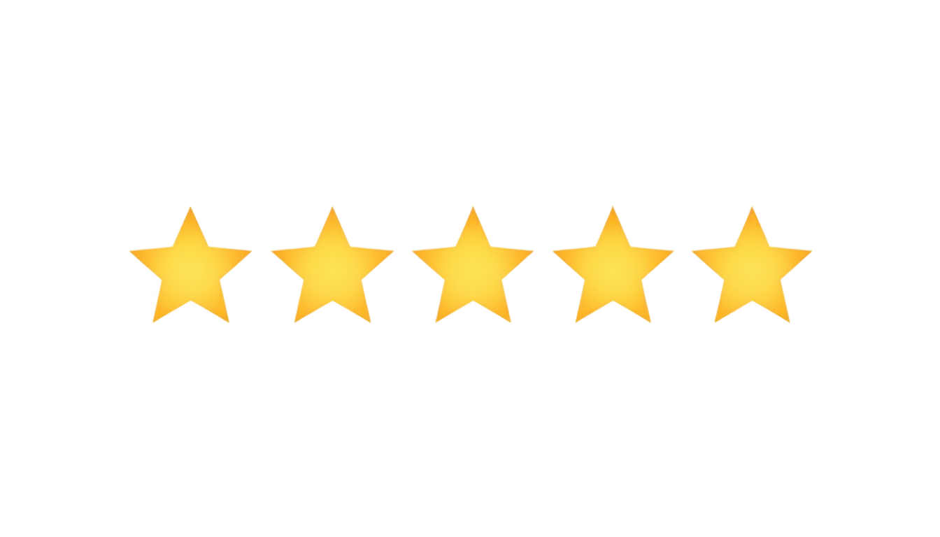 5 star rating png PNG transparent background