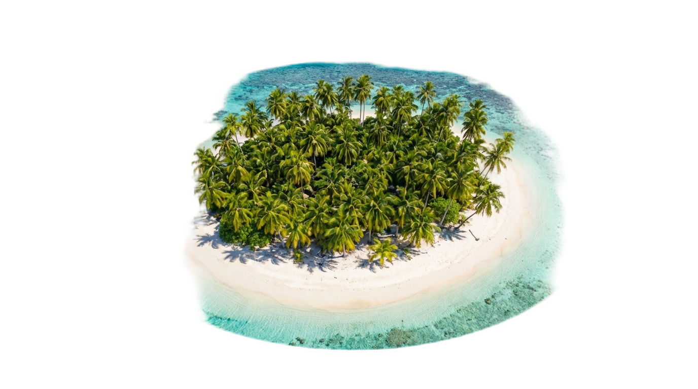 samarai island png PNG transparent background