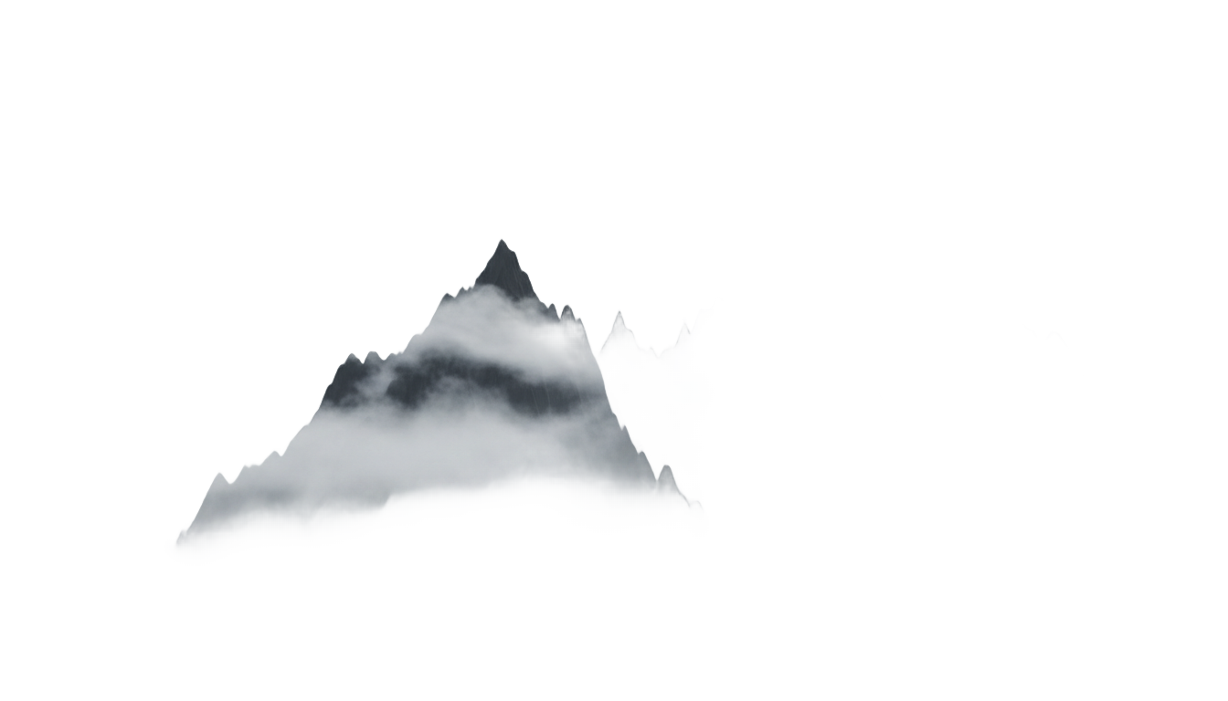 mountain fog png PNG transparent background