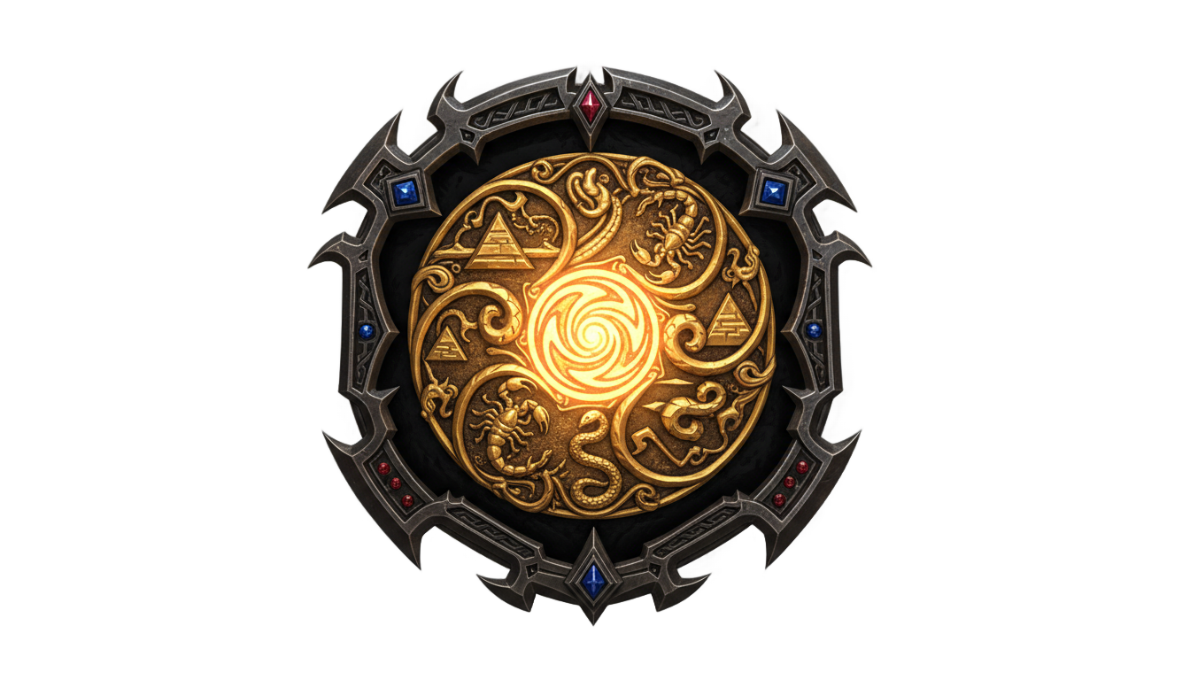 black desert logo png PNG transparent background