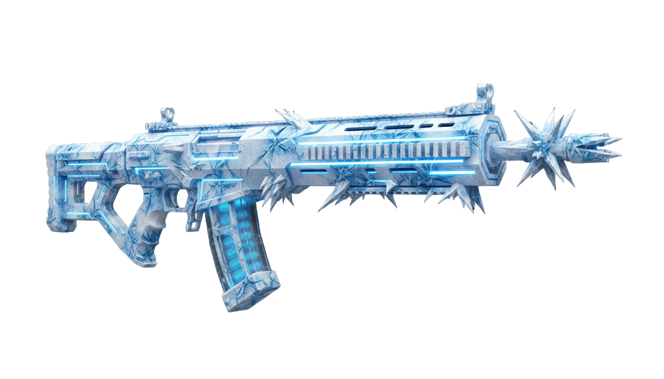 m416 glacier max png PNG transparent background