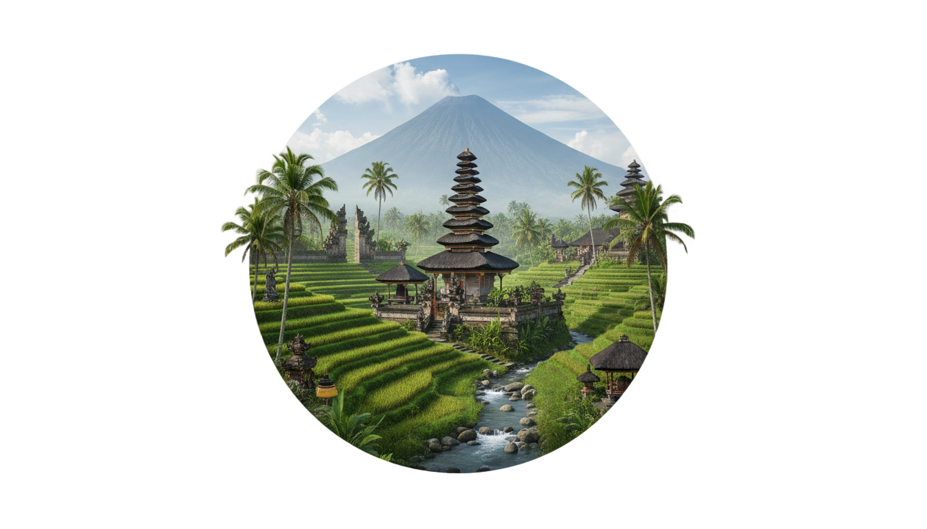 bali island png PNG transparent background