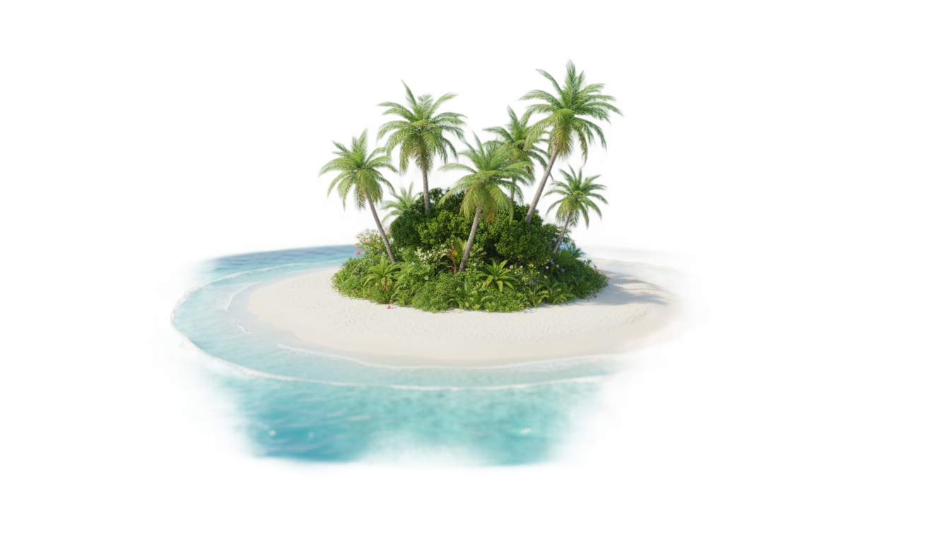 dream island png PNG transparent background
