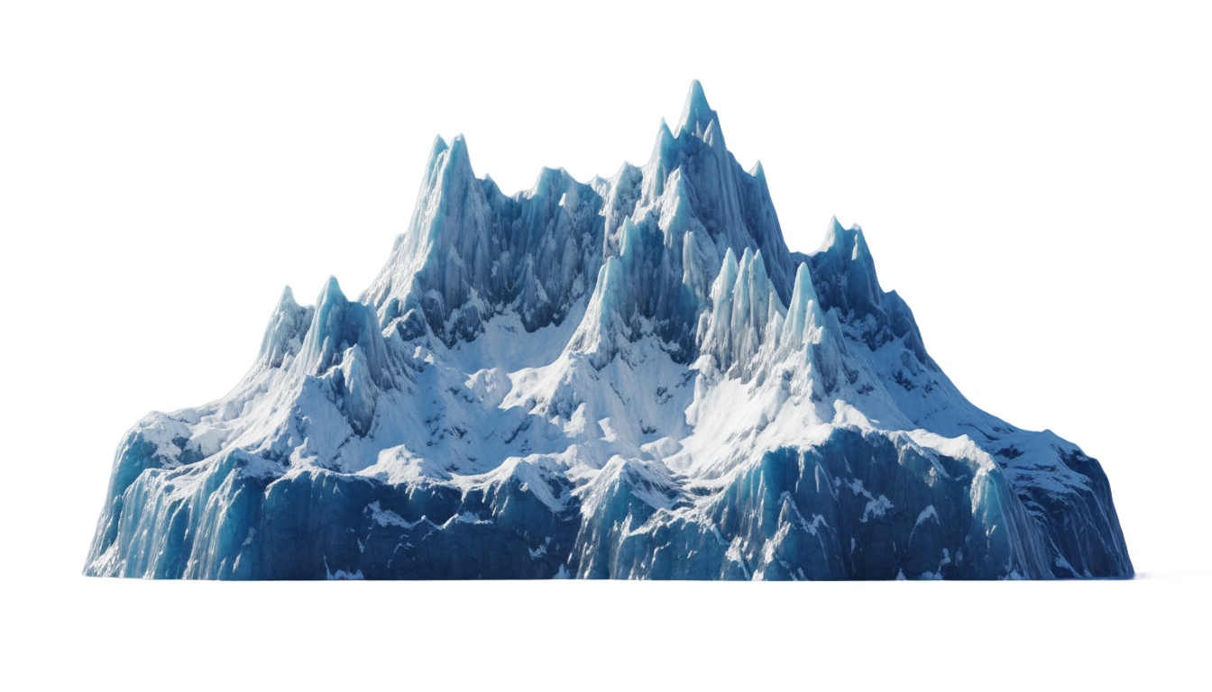 akm glacier png PNG transparent background