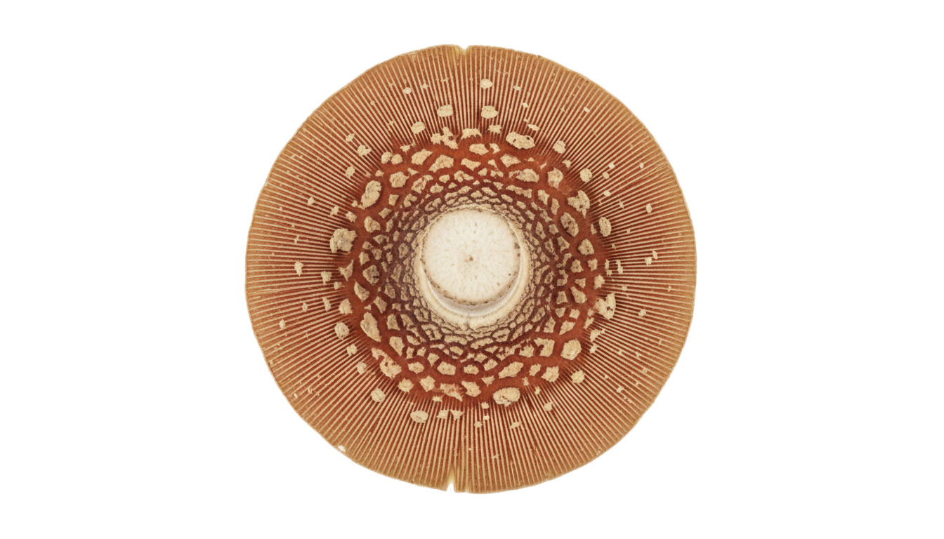 mushroom top view png PNG transparent background