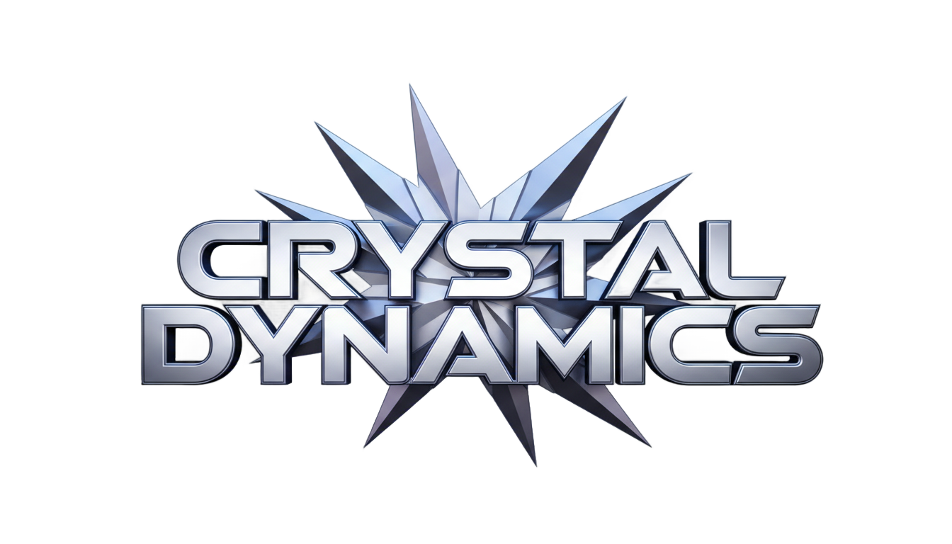 crystal dynamics logo png PNG transparent background