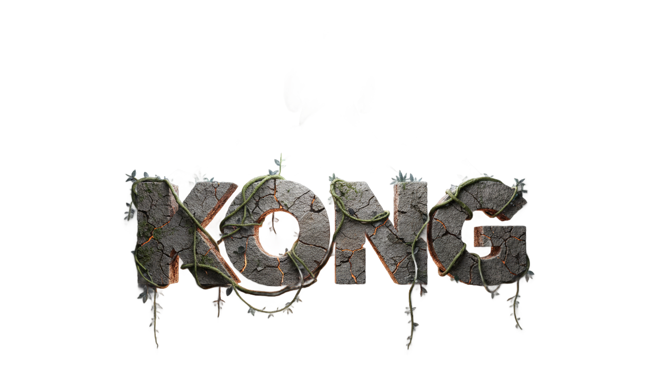 kong skull island logo png PNG transparent background