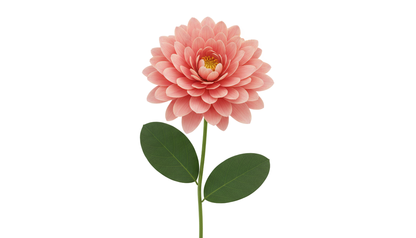 coral flower png PNG transparent background