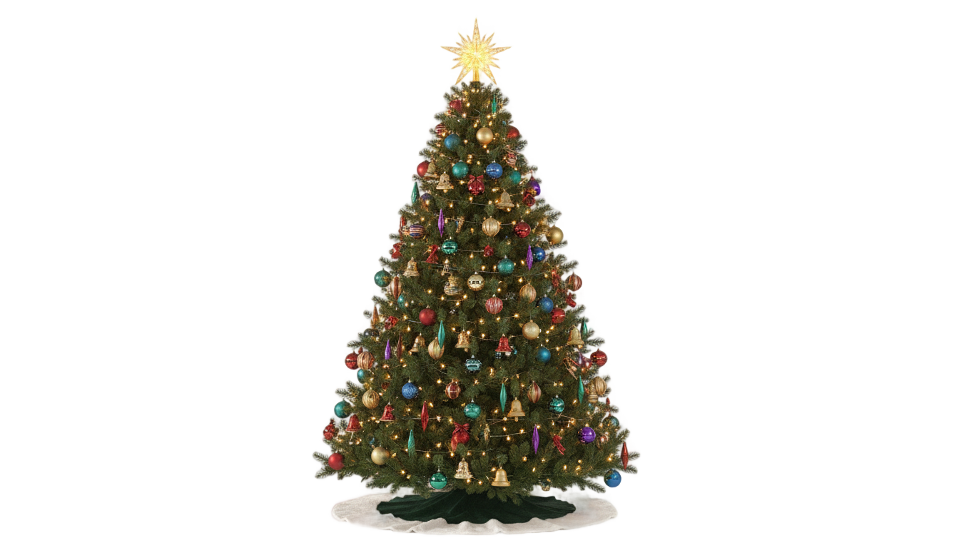 xmas tree png PNG transparent background