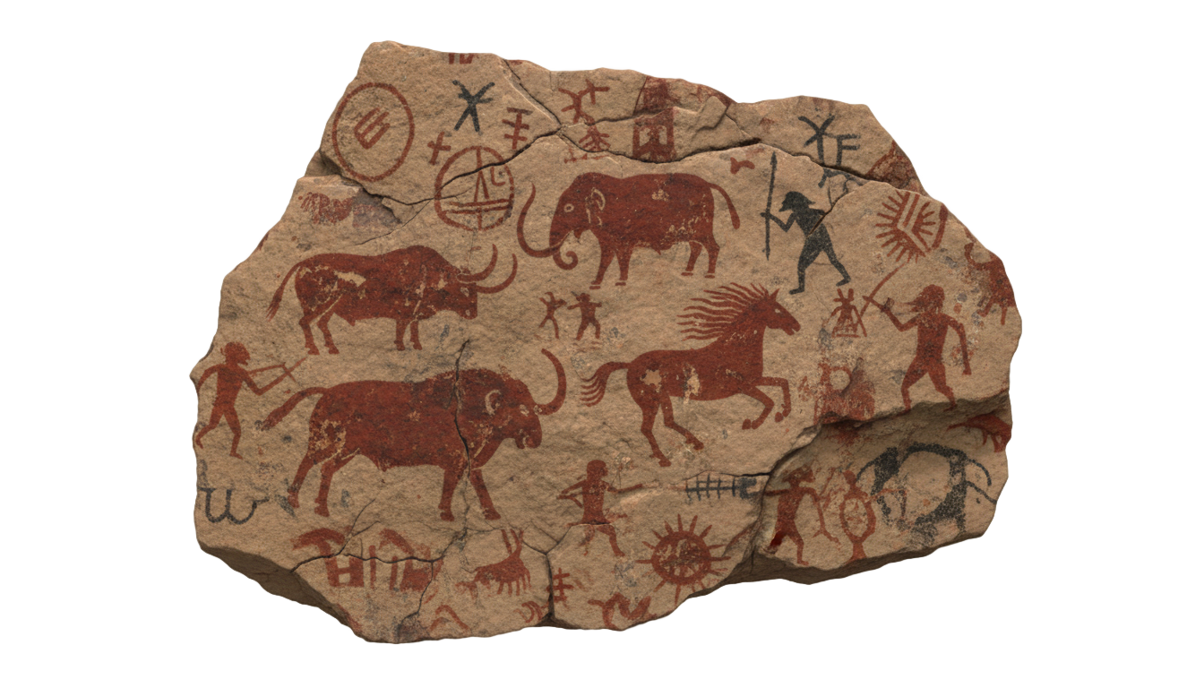 cave painting png PNG transparent background