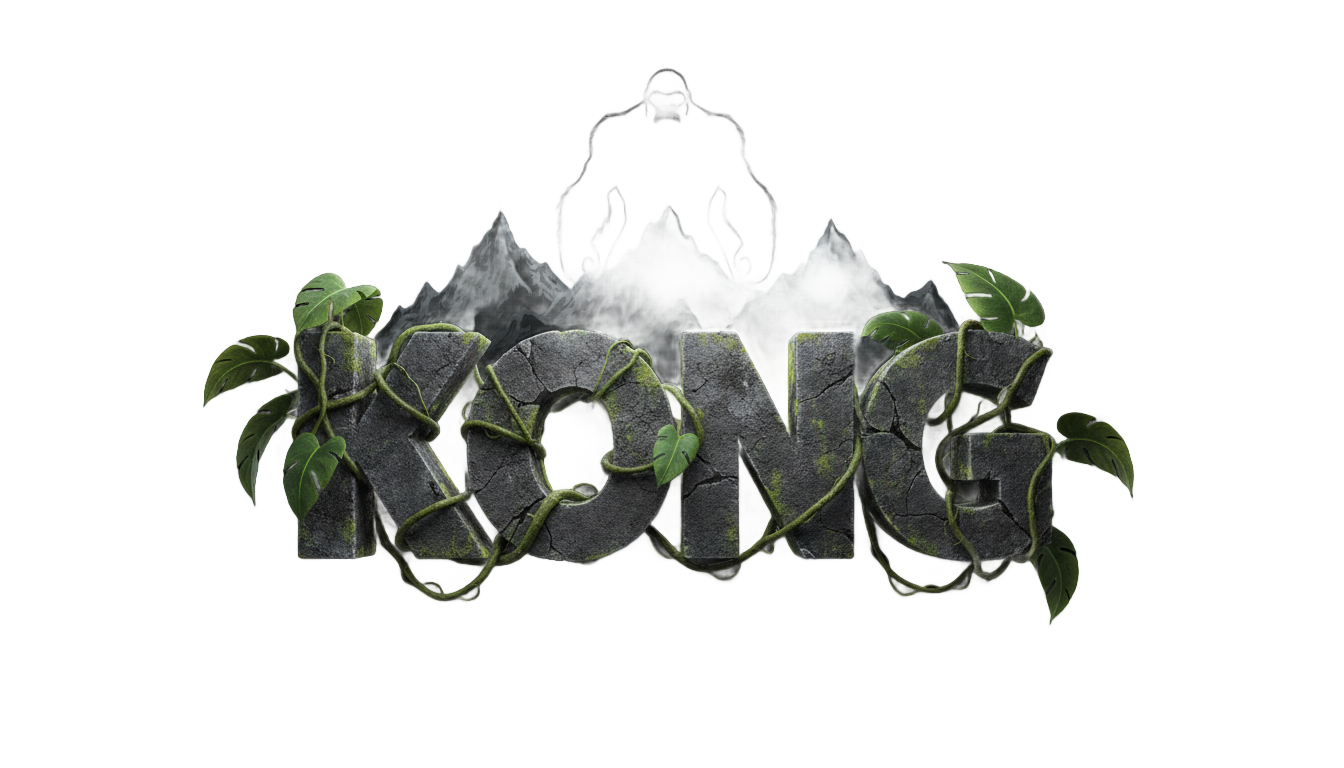 kong skull island logo png PNG transparent background