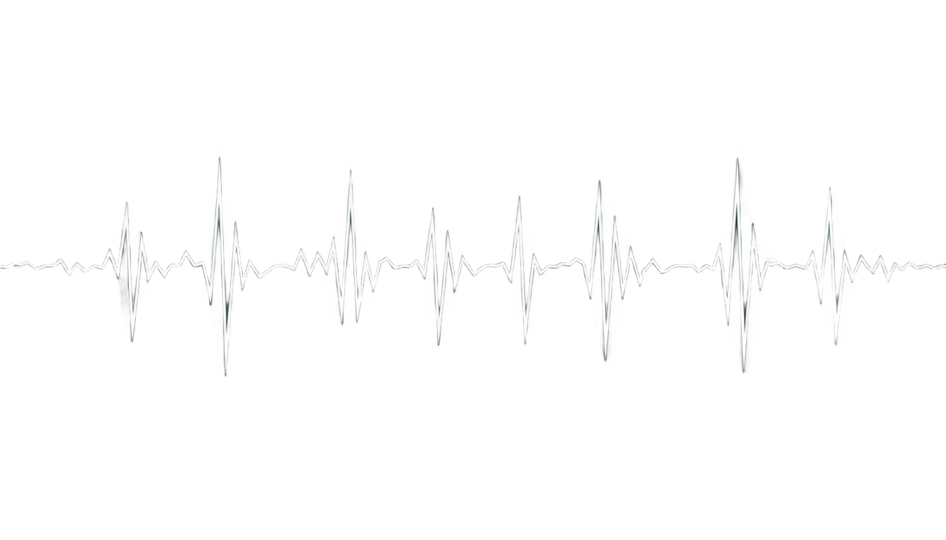 white sound wave png PNG transparent background
