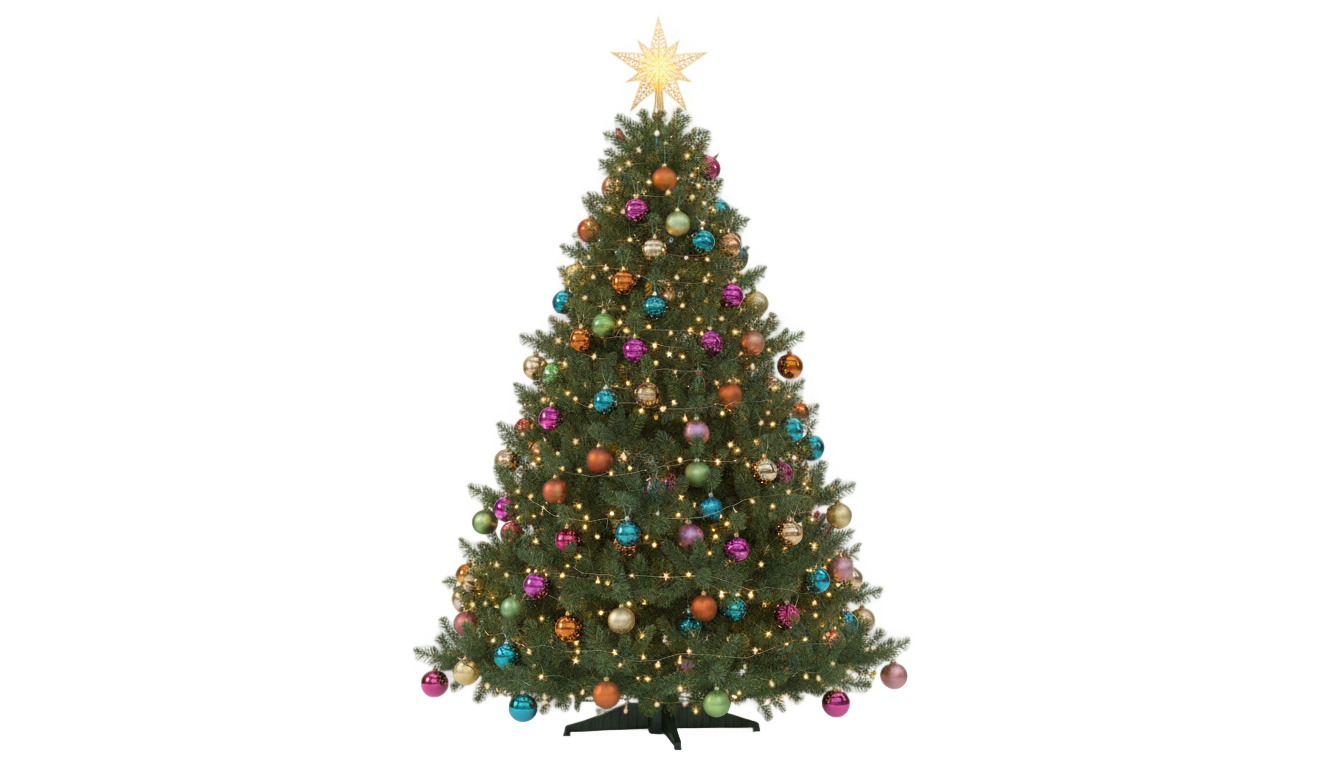 xmas tree png PNG transparent background