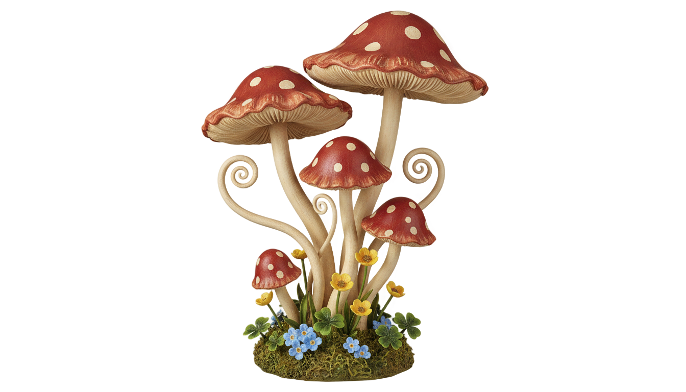 cottagecore mushroom png PNG transparent background
