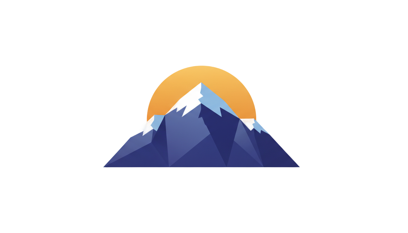 mountain logo png PNG transparent background