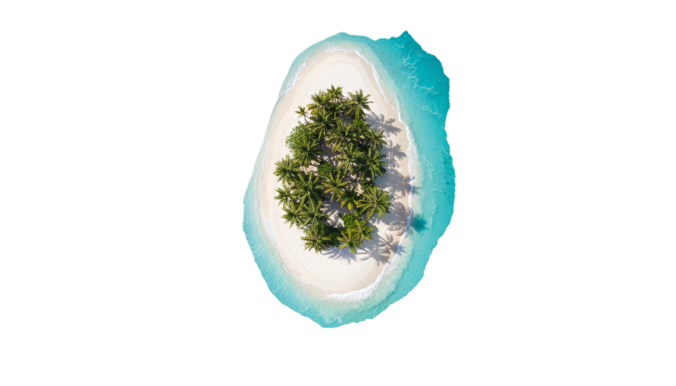 island drawing png PNG transparent background