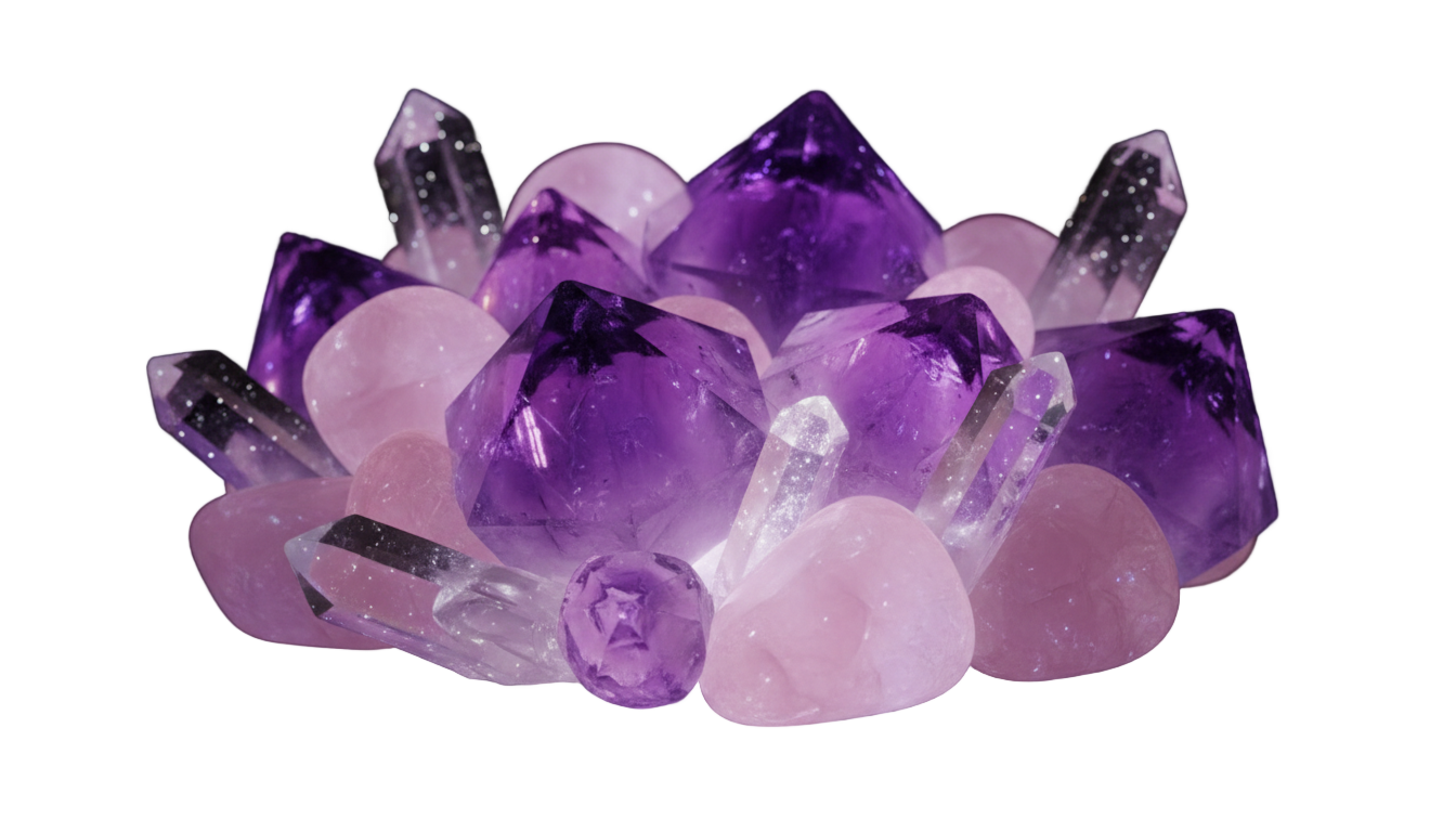 healing crystal png PNG transparent background