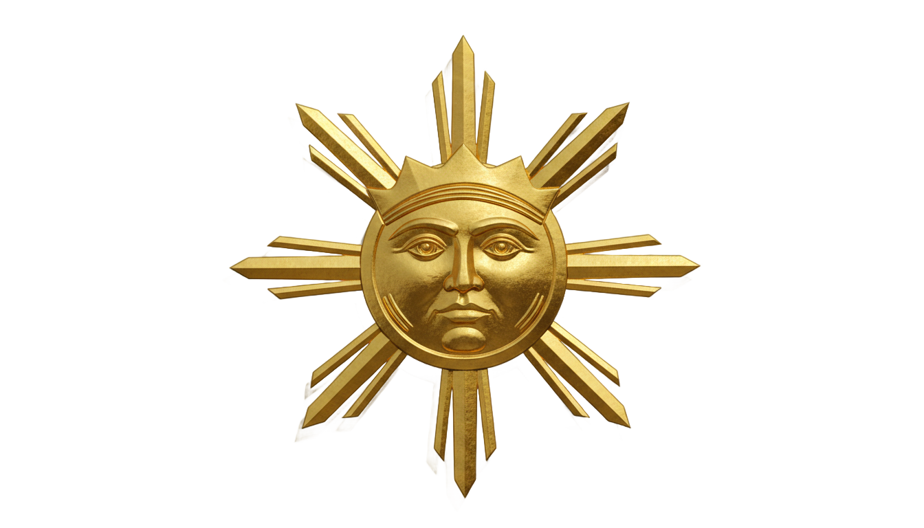 filipino sun png PNG transparent background