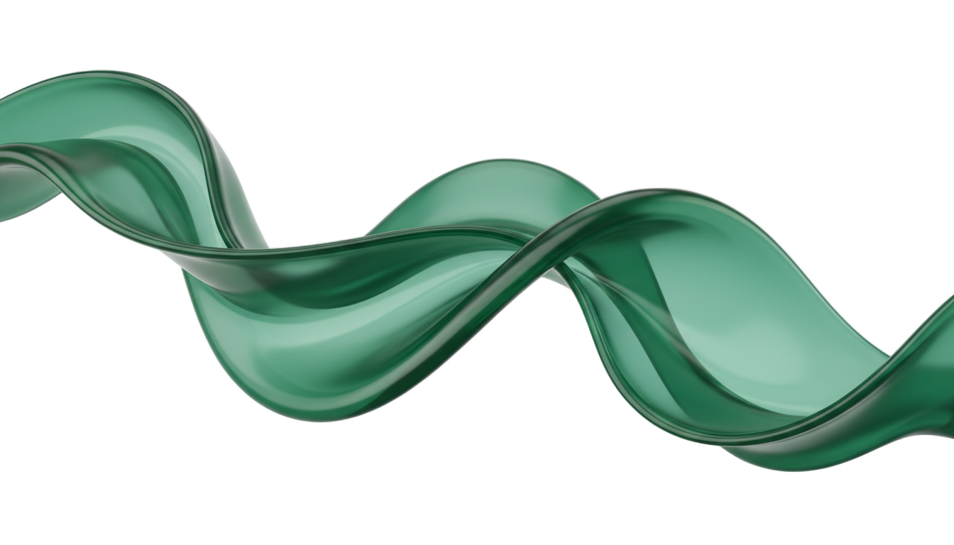 green wave design png PNG transparent background