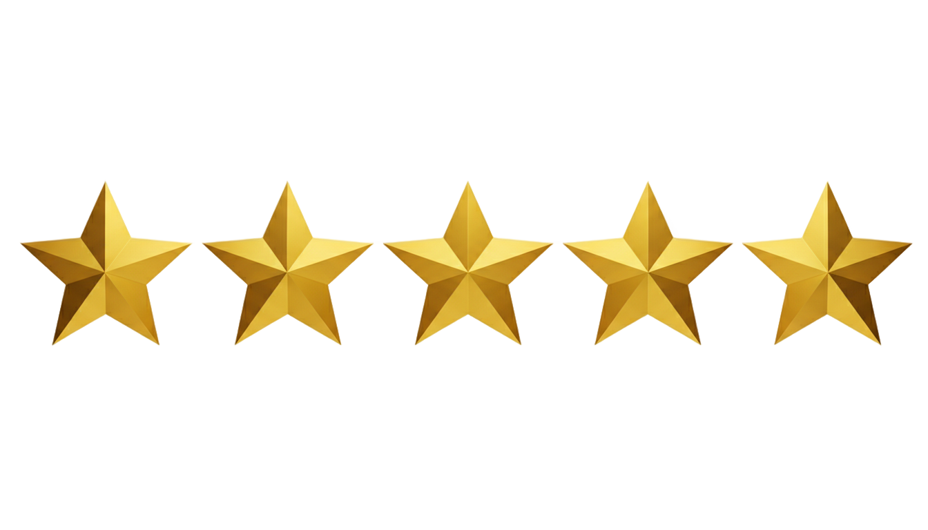 5 star reviews png PNG transparent background