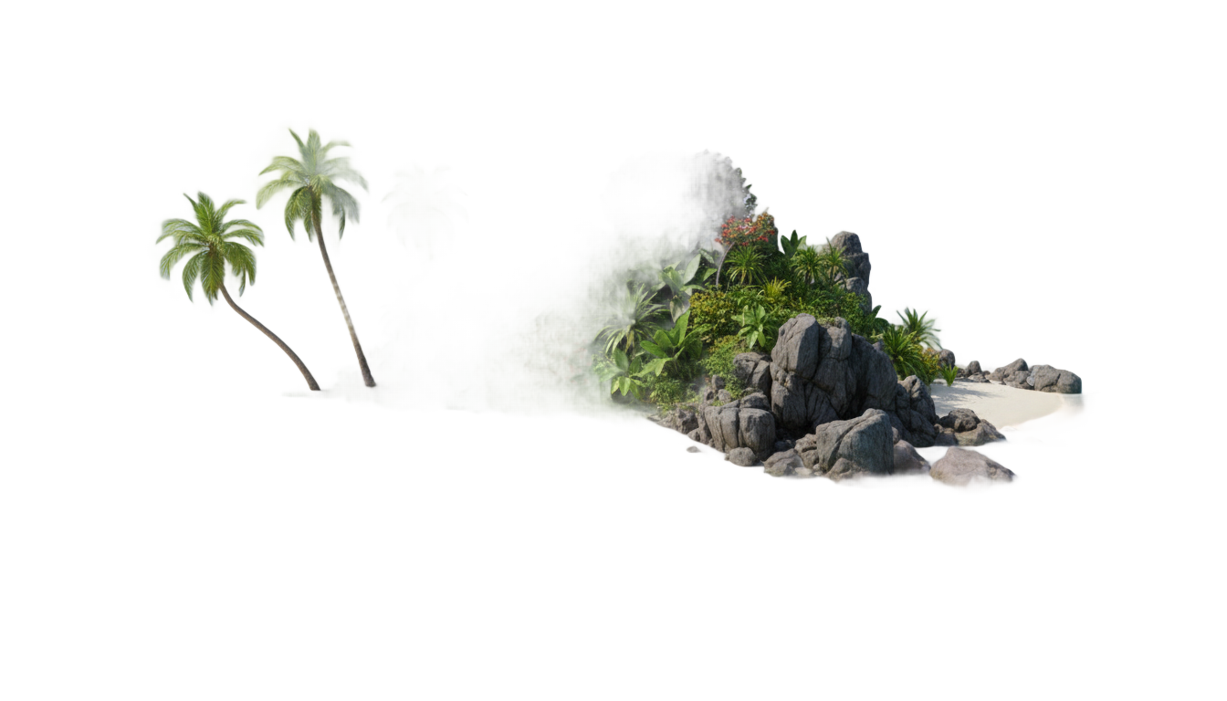 maniana island png PNG transparent background