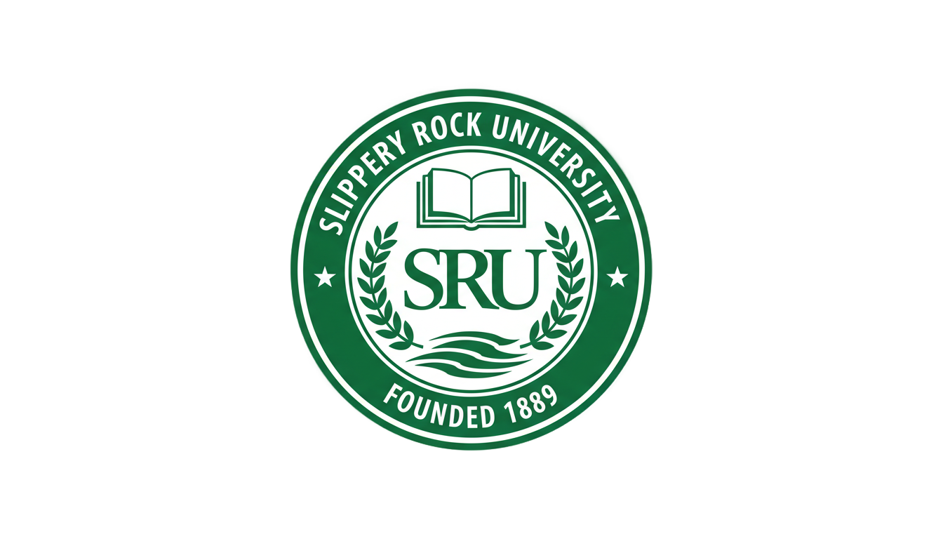 slippery rock university logo png PNG transparent background