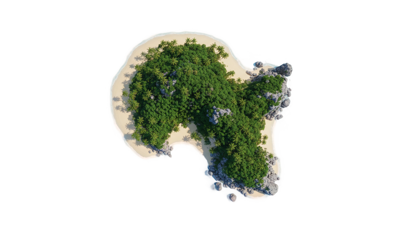 nusa island png PNG transparent background