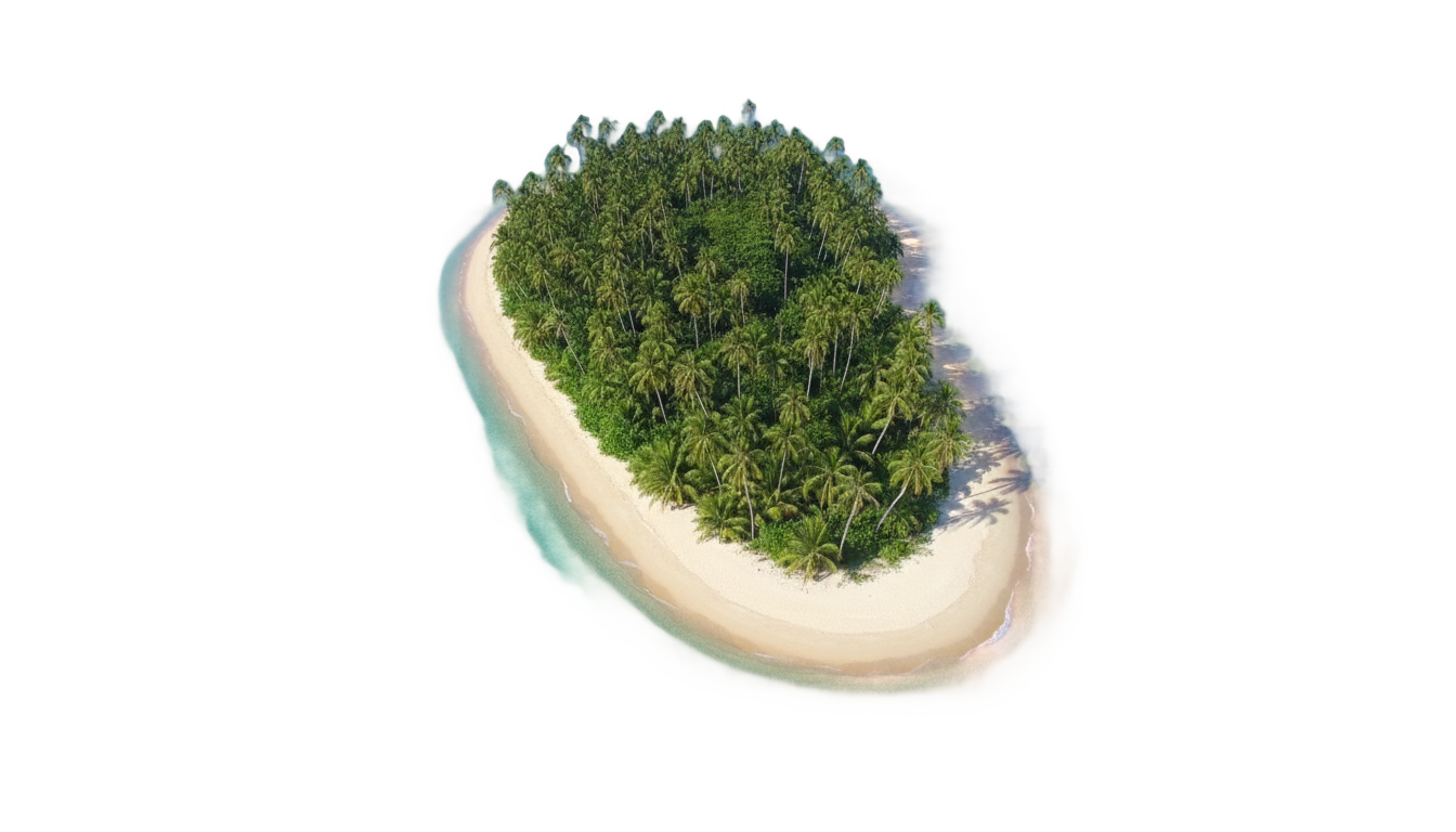 green island png PNG transparent background