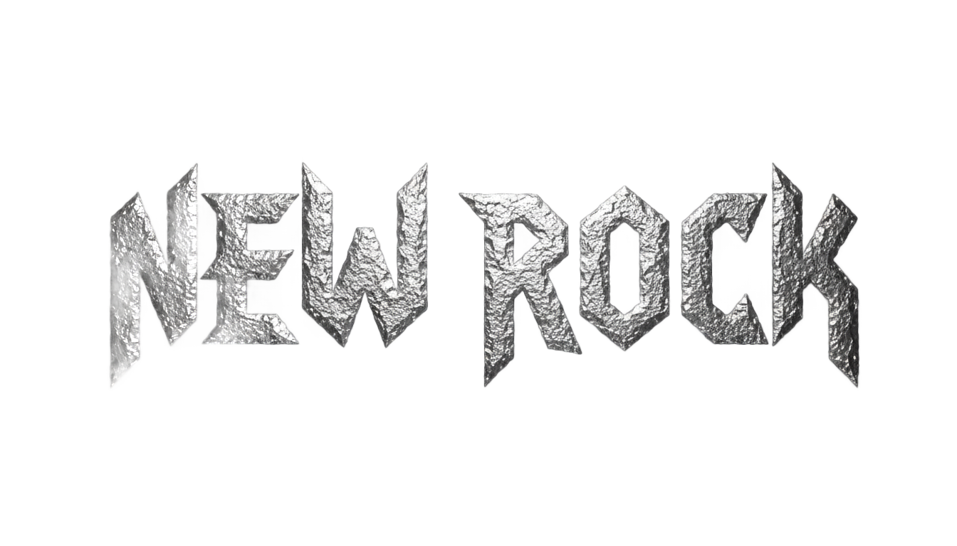 new rock logo png PNG transparent background