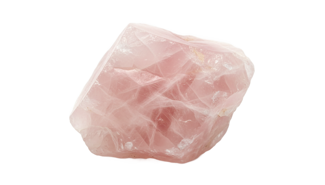 rose quartz crystal png PNG transparent background