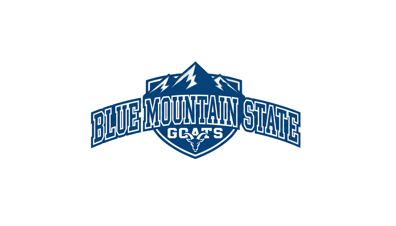 blue mountain state logo png PNG transparent background