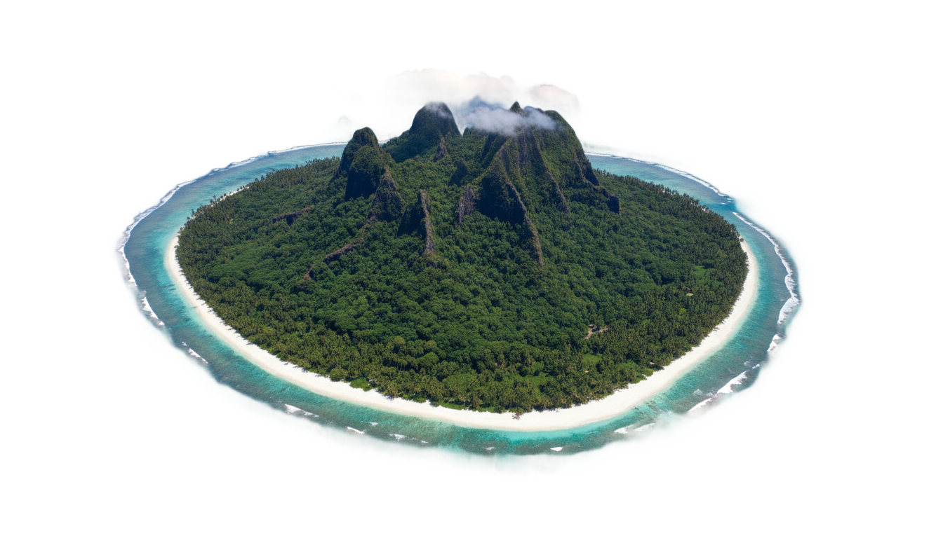 doini island png PNG transparent background