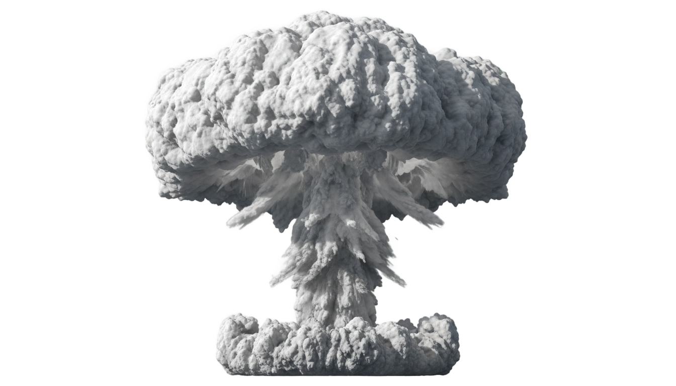 mushroom cloud clipart png PNG transparent background