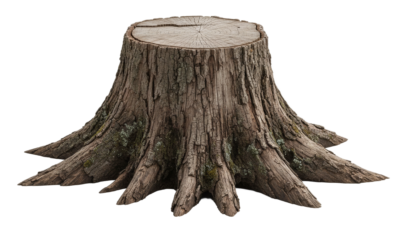 tree stump png PNG transparent background