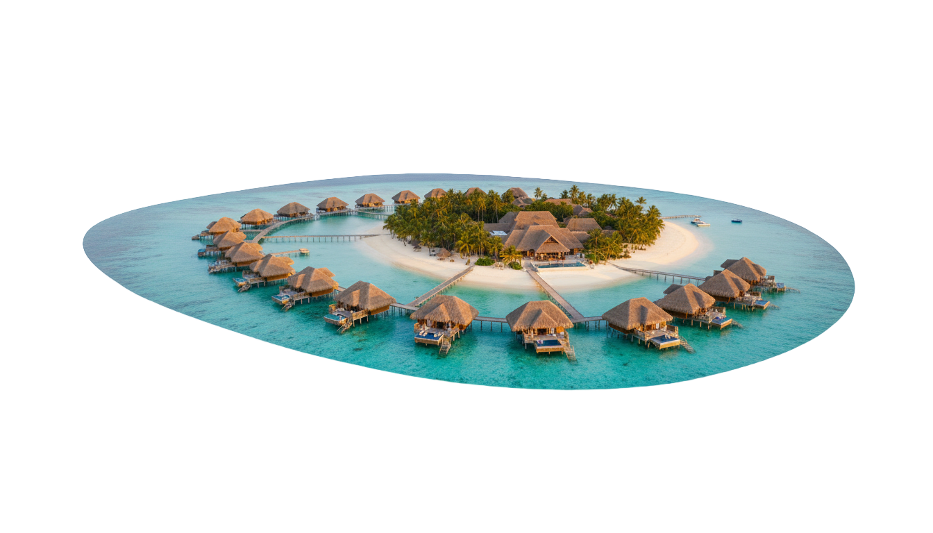 nusa island resort png PNG transparent background