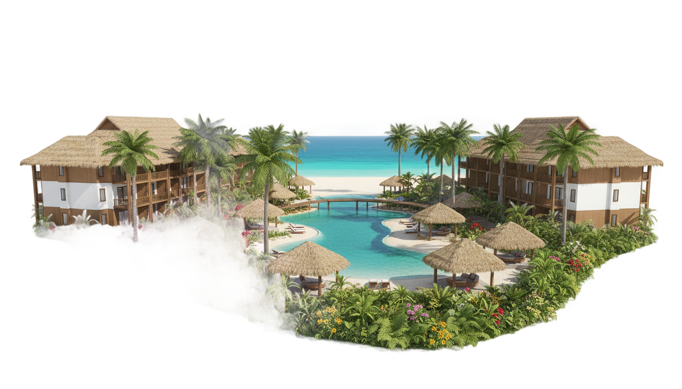 list of coral sea hotels in png PNG transparent background