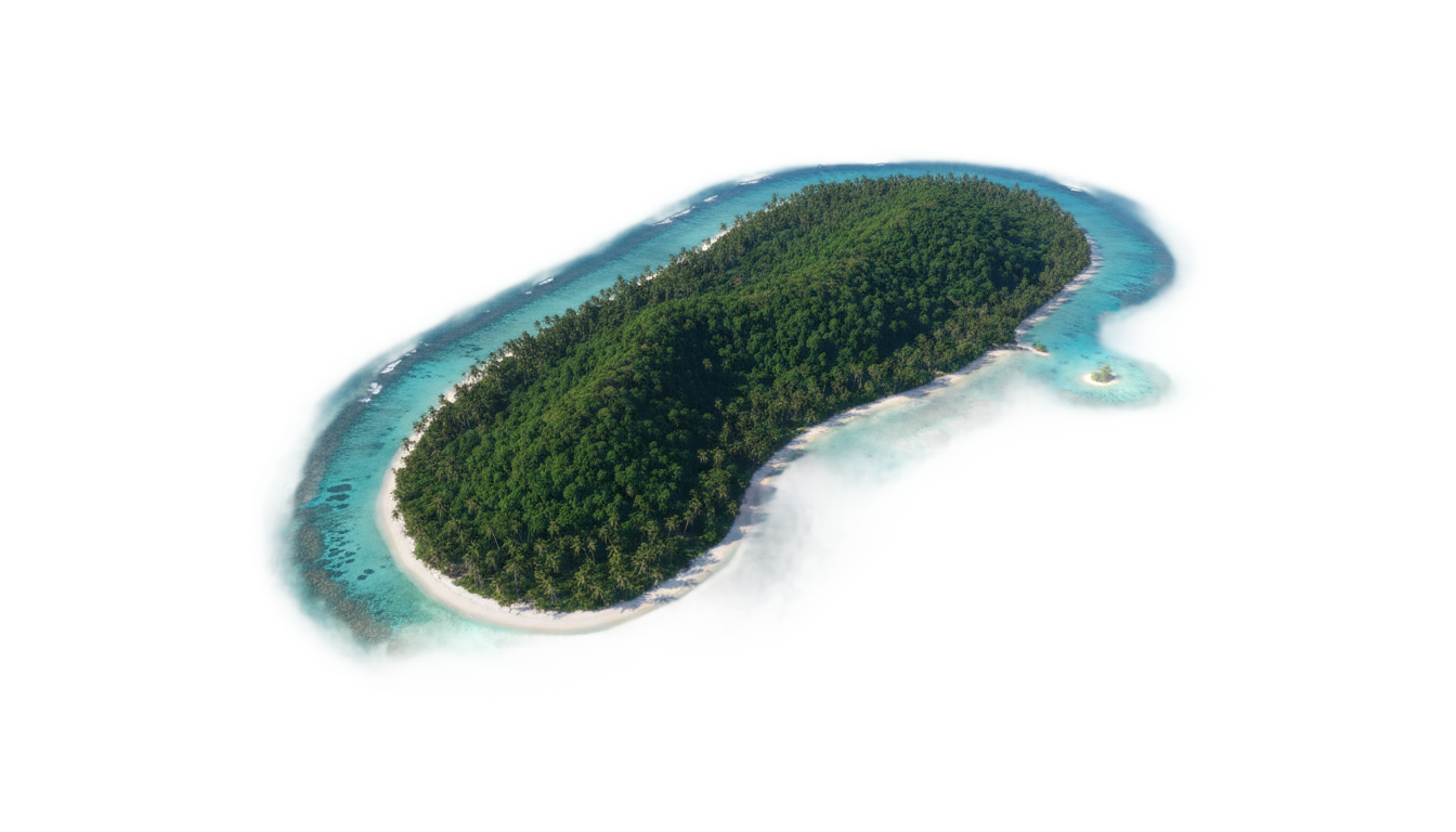 normanby island png PNG transparent background