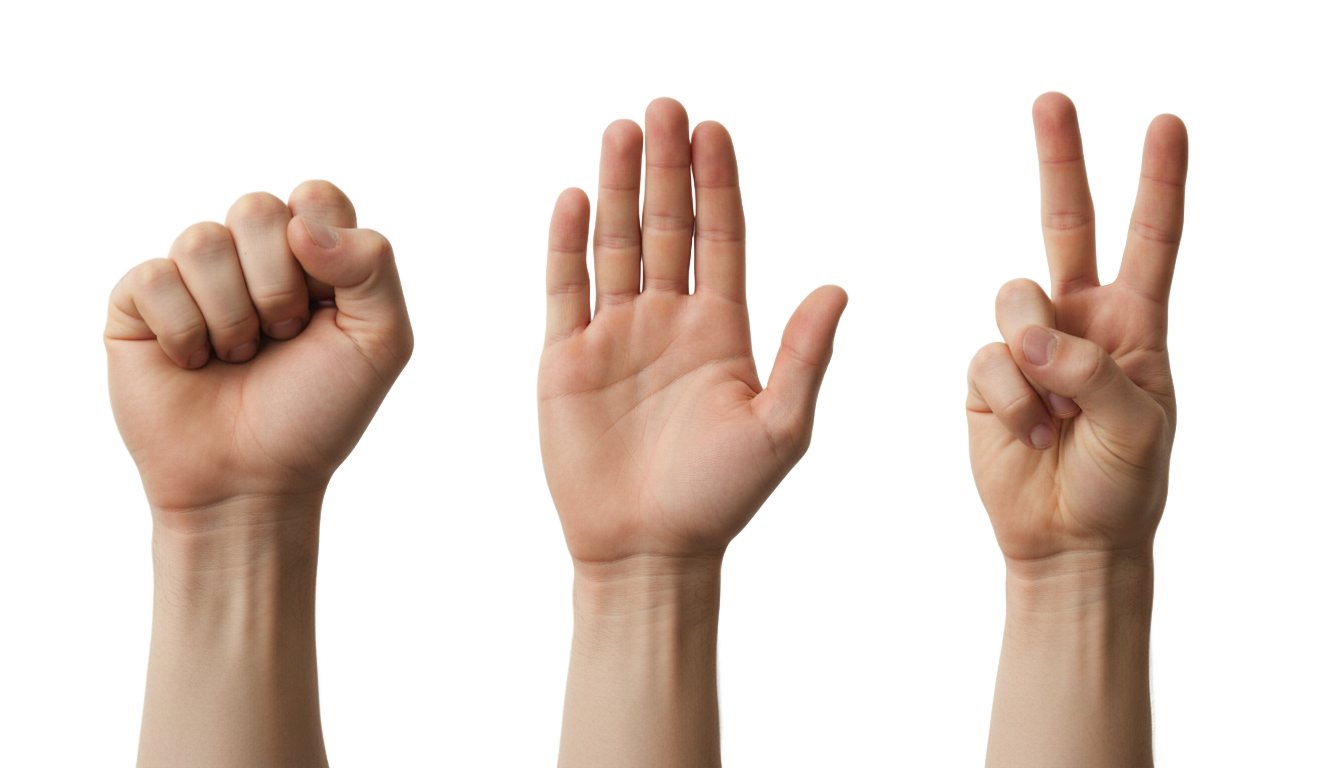 rock paper scissor png PNG transparent background